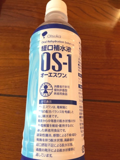 「大塚製薬 経口補水液OS‐1 ペット500ml」のクチコミ画像 by ちぴちぴさん