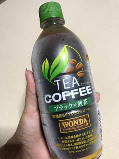 「アサヒ ワンダ TEA COFFEE ブラック×煎茶 ペット525ml」のクチコミ画像 by ゆこたんさん