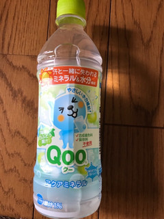 「ミニッツメイド Qoo アクアミネラル ペット490ml」のクチコミ画像 by ろーずありすさん