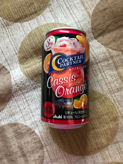 「アサヒ カクテルパートナー カシスオレンジ 缶350ml」のクチコミ画像 by ろーずありすさん