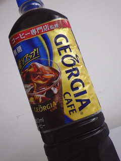 「ジョージア ボトルコーヒー 無糖 ペット950ml」のクチコミ画像 by taktak99さん