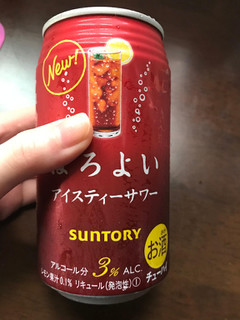 「サントリー ほろよい アイスティーサワー 缶350ml」のクチコミ画像 by ろーずありすさん