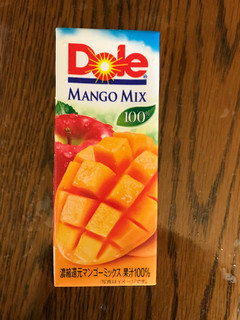 「Dole マンゴーミックス100％ パック200ml」のクチコミ画像 by ちぴちぴさん