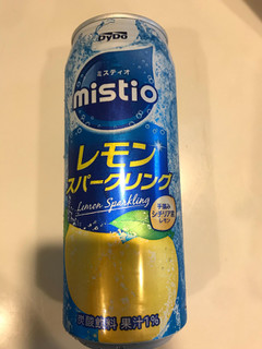 「DyDo ミスティオ レモンスパークリング 缶500ml」のクチコミ画像 by ちぴちぴさん