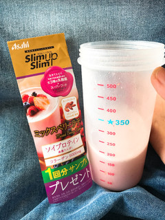 「アサヒ スリムアップスリム 乳酸菌＋スーパーフードシェイク ミックスベリーラテ 袋315g」のクチコミ画像 by 野良猫876さん