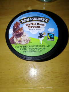 「BEN＆JERRY’S ワッフルコーンドリーム カップ120ml」のクチコミ画像 by 祥ちゃんさん