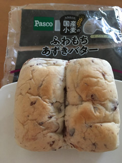 「Pasco 国産小麦のふわもちあずきバター 袋1個」のクチコミ画像 by ぷりん姫さん