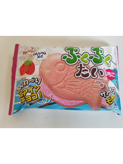 「名糖 ぷくぷくたい いちご エアインチョコ 袋1個」のクチコミ画像 by リぃさんさん