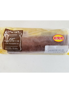 「ローソン チョコスポンジロール ベルギーチョコ入りクリーム」のクチコミ画像 by リぃさんさん