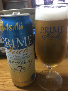 「クリアアサヒ プライムリッチ 華やかリッチ 缶500ml」のクチコミ画像 by ビールが一番さん