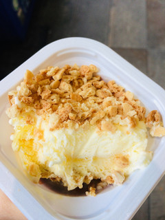 「セブンプレミアム スイーツカップアイス Wチーズケーキ カップ90ml」のクチコミ画像 by ラスクさん