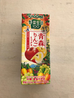 「カゴメ 野菜生活100 青森りんごミックス パック195ml」のクチコミ画像 by ちぴちぴさん