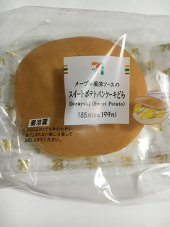 「セブン-イレブン スイートポテトパンケーキどら」のクチコミ画像 by はなまるこさん