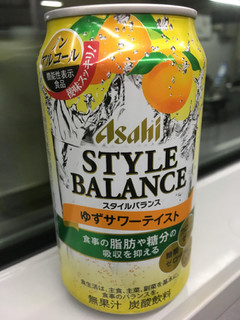 「アサヒ スタイルバランス ゆずサワーテイスト 缶350ml」のクチコミ画像 by ビールが一番さん