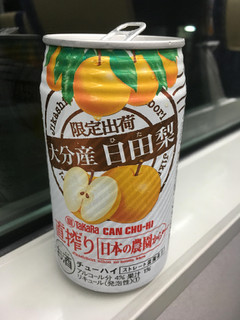 「タカラ CANチューハイ 直搾り 日本の農園から 大分産日田梨 缶350ml」のクチコミ画像 by ビールが一番さん