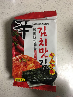「マルホ物産 韓国海苔 キムチ味」のクチコミ画像 by レビュアーさん