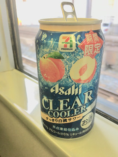 「セブンプレミアム クリアクーラー すっきり白桃サワー 缶350ml」のクチコミ画像 by ビールが一番さん