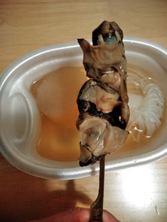 「ファミリーマート おでん 北海道産つぶ貝串」のクチコミ画像 by まめぱんださん