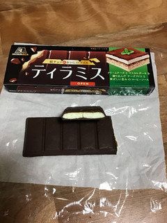 「森永製菓 板チョコがおいしいアイス ティラミス」のクチコミ画像 by レビュアーさん