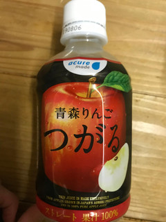 「青連 青森りんご つがる ペット280ml」のクチコミ画像 by ちぴちぴさん