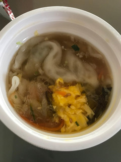 「セブン-イレブン もちっ餃子と野菜の中華スープ」のクチコミ画像 by あっちゅんちゃんさん