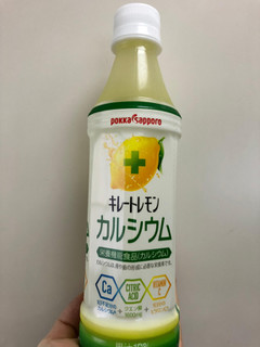 「ポッカサッポロ キレートレモン カルシウム ペット350ml」のクチコミ画像 by ちいぼうさん