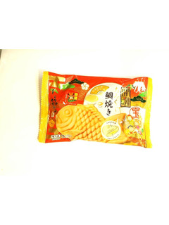 「吉開産業 おみくじ鯛焼き カスタードクリーム 袋1個」のクチコミ画像 by いちごみるうさん