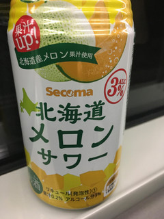 「セイコーマート Secoma 北海道メロンサワー 缶350ml」のクチコミ画像 by ビールが一番さん