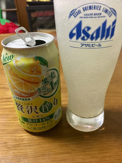 「アサヒ 贅沢搾り レモン 缶350ml」のクチコミ画像 by ビールが一番さん