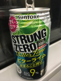 「サントリー ‐196℃ ストロングゼロ ビターライム 缶350ml」のクチコミ画像 by ビールが一番さん