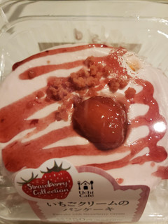 「ローソン いちごクリームのパンケーキ」のクチコミ画像 by haruuuさん