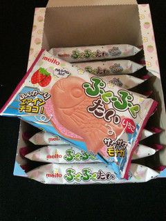 「名糖 ぷくぷくたい いちご エアインチョコ 袋1個」のクチコミ画像 by めーぐーさん