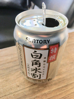 「サントリー 特選 白角水割 缶250ml」のクチコミ画像 by ビールが一番さん
