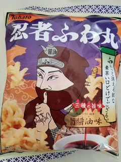 「東ハト 忍者ふわ丸 旨醤油味 10％増量 袋72g」のクチコミ画像 by リぃさんさん