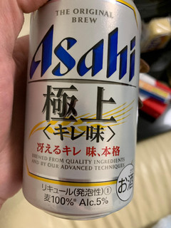 「アサヒ 極上 キレ味 缶350ml」のクチコミ画像 by SweetSilさん