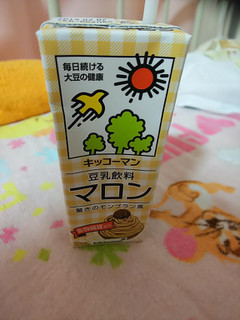 「キッコーマン 豆乳飲料 マロン パック200ml」のクチコミ画像 by ゆららんさん