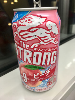 「KIRIN キリン・ザ・ストロング ピーチ 缶350ml」のクチコミ画像 by ビールが一番さん