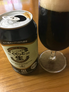 「コルドンヴェール ぐぐっと生 黒 缶350ml」のクチコミ画像 by ビールが一番さん