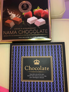 「ハマダ 生チョコレート ココア＆ストロベリー 箱16個」のクチコミ画像 by SweetSilさん