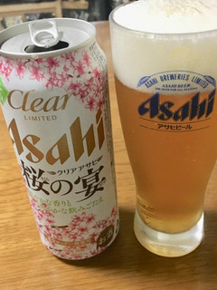 「アサヒ クリアアサヒ 桜の宴 缶500ml」のクチコミ画像 by ビールが一番さん