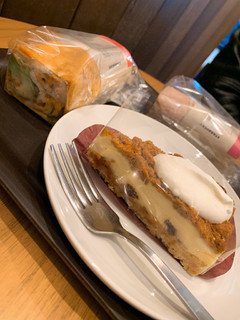 「スターバックス ナッツ＆キャラメルチーズケーキ」のクチコミ画像 by aiceさん