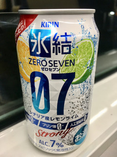 「KIRIN 氷結 ZERO SEVEN シチリア産レモンライム 缶350ml」のクチコミ画像 by ビールが一番さん