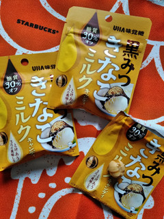 「UHA味覚糖 黒みつきなこミルクキャンディ 袋24g」のクチコミ画像 by minorinりん さん