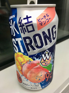 「KIRIN 氷結 ストロング ピーチ＆マンゴー 缶350ml」のクチコミ画像 by ビールが一番さん