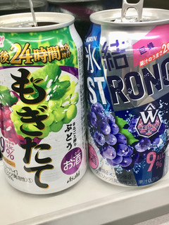 「KIRIN 氷結 ストロング 巨峰 缶350ml」のクチコミ画像 by ビールが一番さん