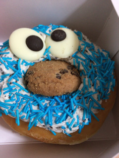 「クリスピー・クリーム・ドーナツ クッキー＆クッキー モンスター」のクチコミ画像 by なでしこ5296さん
