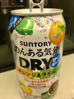 「サントリー のんある気分 DRY オレンジ＆ライム 缶350ml」のクチコミ画像 by ビールが一番さん