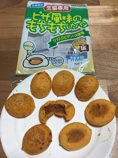 「ニッポンハム ピザ風味のもちもちしたパン ツナ入りピザソース使用 袋200g」のクチコミ画像 by レビュアーさん