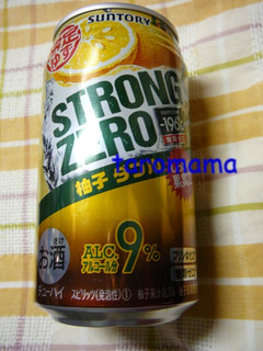 「サントリー ‐196℃ ストロングゼロ 柚子ダブル 缶350ml」のクチコミ画像 by たろままさん