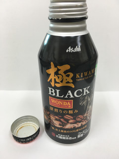 「アサヒ ワンダ 極 ブラック 缶400g」のクチコミ画像 by ビールが一番さん